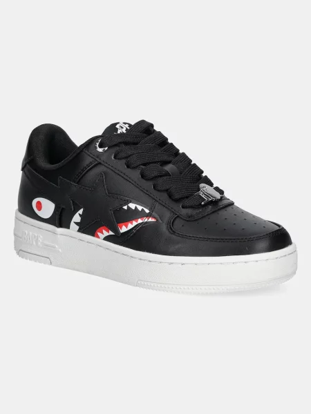 A Bathing Ape sneakers din piele Shark Bape Sta L negru