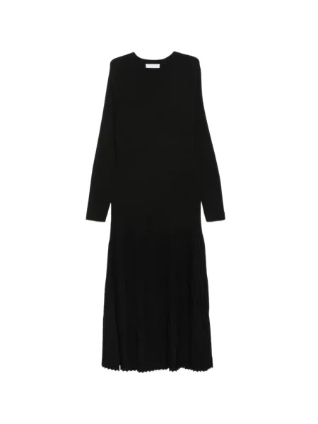 Lung rochie midi Majestic Filatures tricotate negru