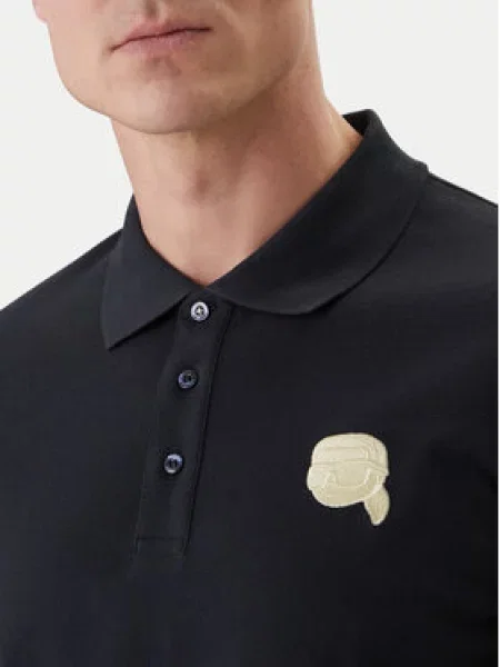 KARL LAGERFELD Polo majica Mornarsko modra