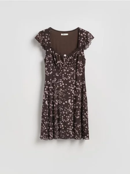 Reserved Rochie cu model multicolor