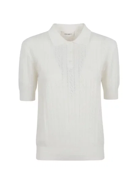 Pleteni top Lisa Yang bijela