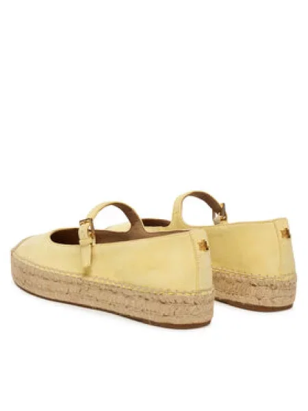 Espadrilky LAUREN RALPH LAUREN žltá