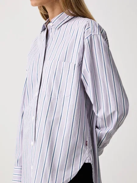 Levi's риза дамска от HARLIE NEW BF SHIRT виолетово