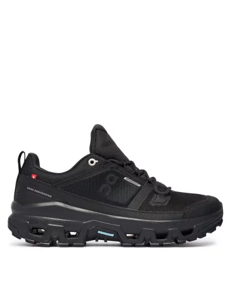 Сникърси On W Cloudrock Low WP Black/ Black EUR 37 черно