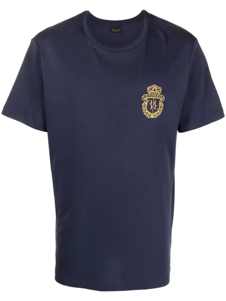 Tricou Billionaire scurt albastru