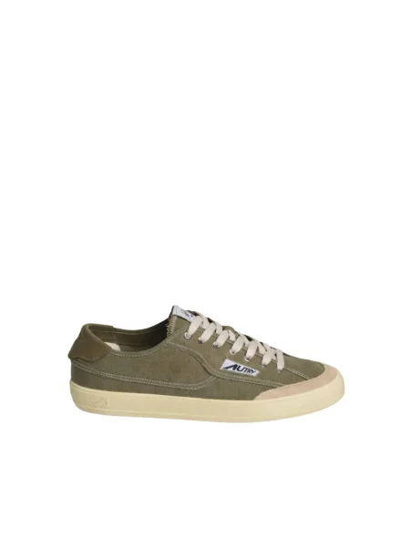 Sneakersy Autry skórzane zielone