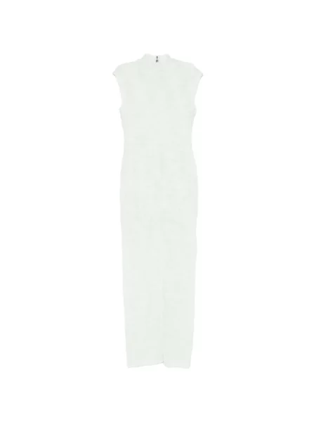 Rochie maxi Rotate Birger Christensen fără mâneci verde