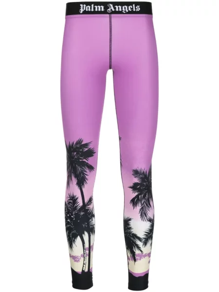 Pantaloni Palm Angels cu imagine