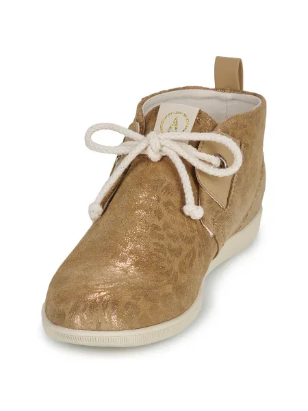 Pantofi Armistice cu strasuri auriu