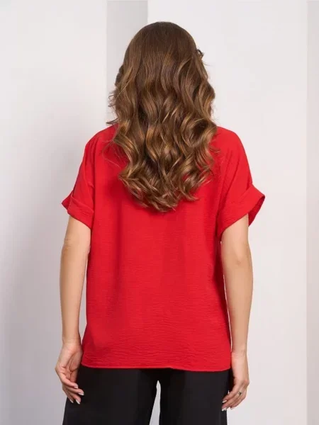 Блузка Issa Plus красная
