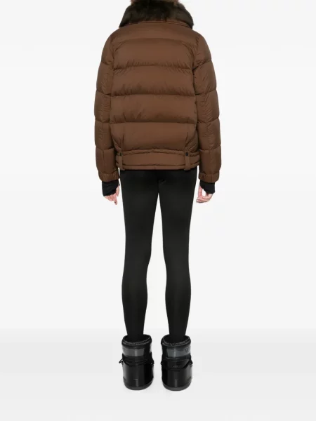 Geacă de schi Moncler Grenoble maro
