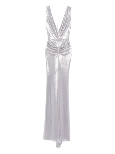Rochie Lita Couture de costum argintiu