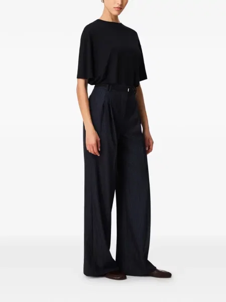 Pantaloni Another Tomorrow albastru