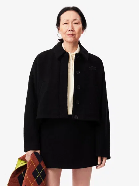 Куртка-сорочка Lacoste чорний