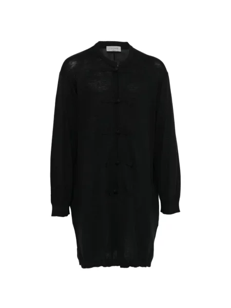Cardigan Yohji Yamamoto tricotate negru