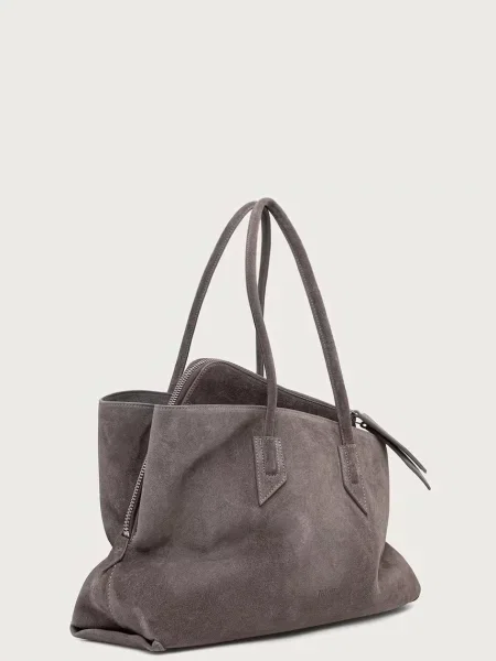Τσάντα shopper The Attico σουέτ