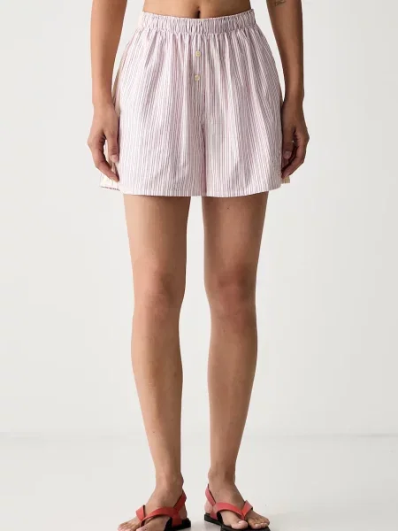 Adidas Originals pantaloni scurți pentru femei roz
