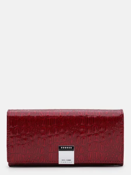 Кожаный кошелек Ricco Grande красный