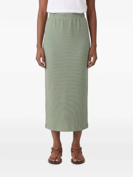 Fustă midi Max Mara verde
