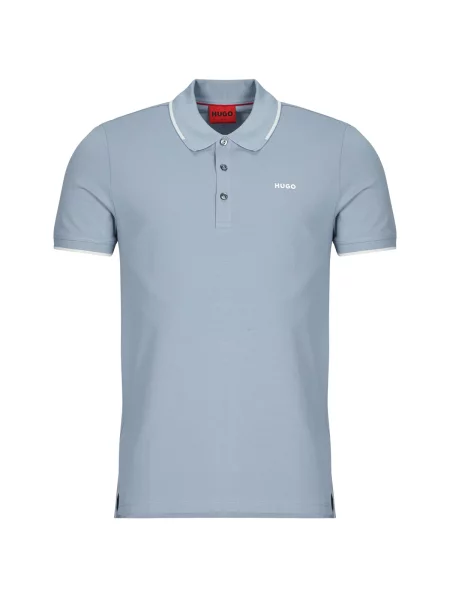 Polo majica Hugo s kratkimi rokavi modra
