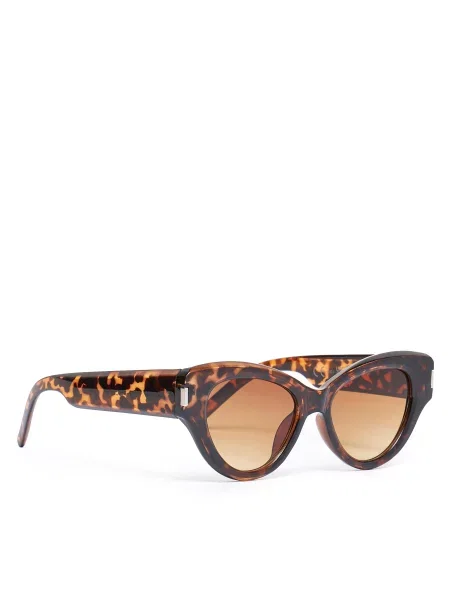 Сонцезахисні окуляри Pieces Tina коричневий