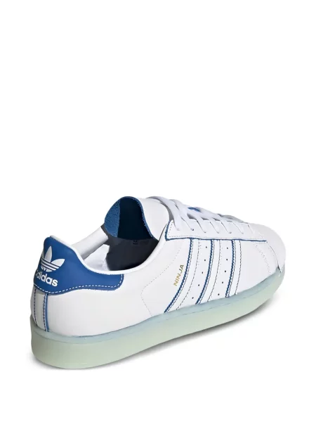 Sneakersy Adidas Forum do biegania zamszowe z dekoltem w serek szare