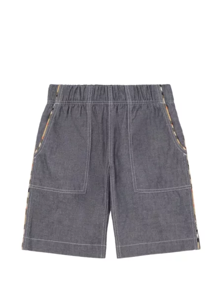 Szorty cargo dziecięce Burberry szare