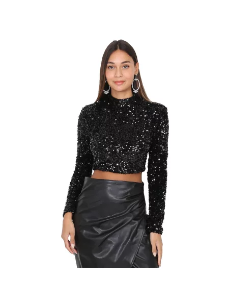Top La Modeuse crna