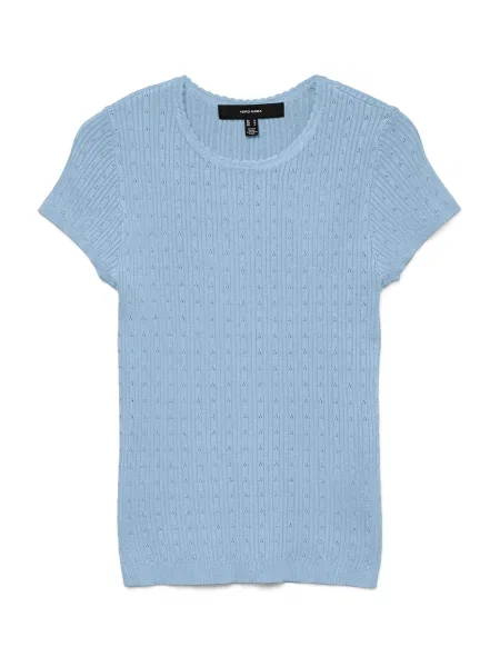 VERO MODA Pulover VMSilje deschis albastru