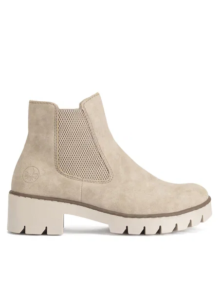 Rieker Botine Écru bej