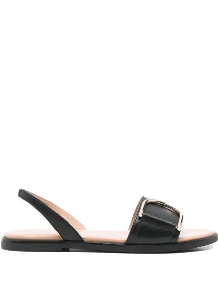 Sandale Geox cu cataramă slingback negru