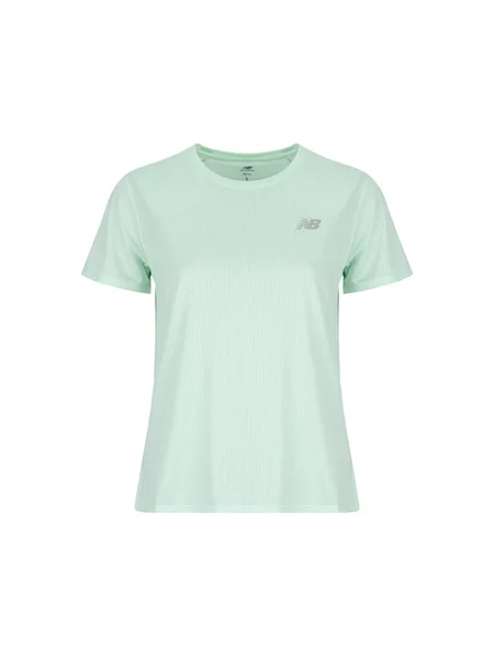 Majica New Balance s kratkimi rokavi zelena