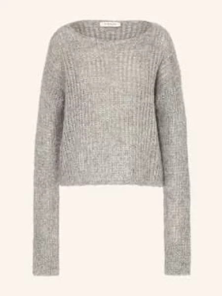 By Aylin Koenig Sweter Z Alpaki Isa grau szary
