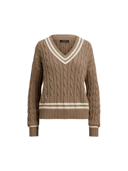 Sweter Ralph Lauren z długim rękawem zielony