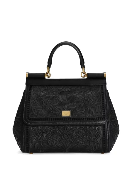 Geantă Dolce & Gabbana Sicily negru