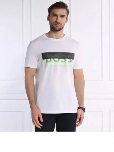BOSS GREEN Póló Tee fehér