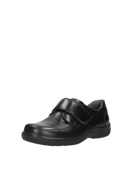 Sneakersy Waldläufer skórzane czarne