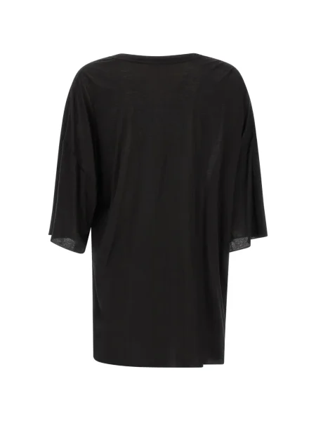 Tricou Rick Owens cu decolteu în V scurt negru