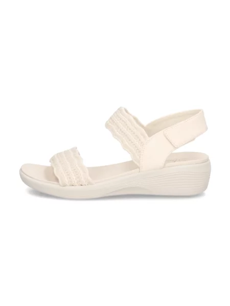 Sandály Skechers béžové