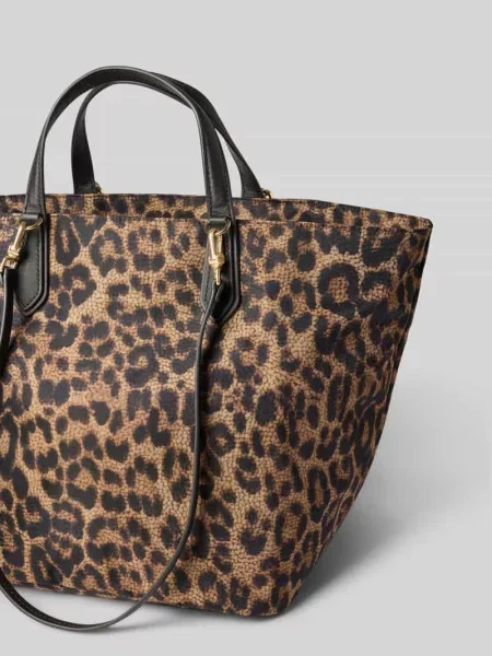 Torba shopper z odpinanym paskiem na ramię Borbonese