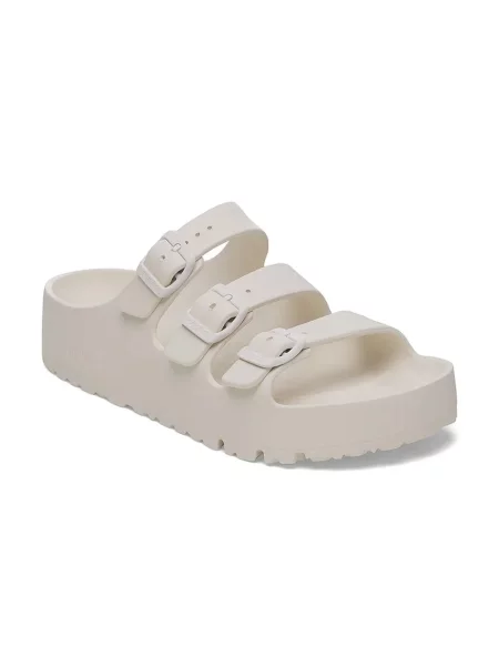 Birkenstock klapki Florida Flex Platform EVA szare