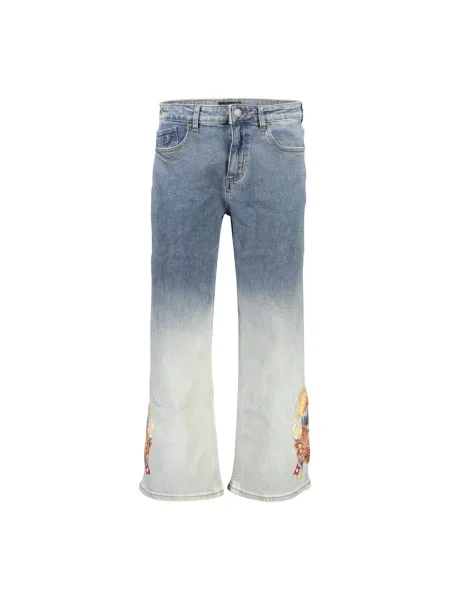 Desigual Jeansy Coco Straight Fit niebieski