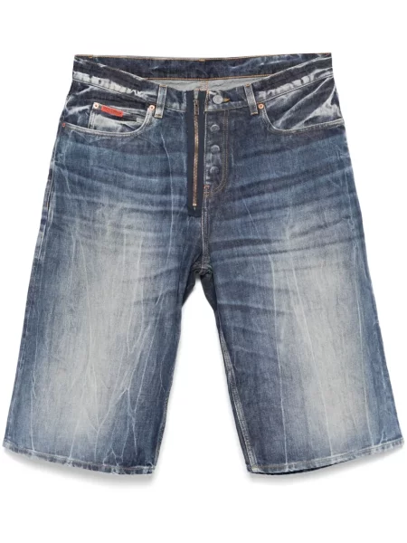 Džínové šortky Martine Rose modré