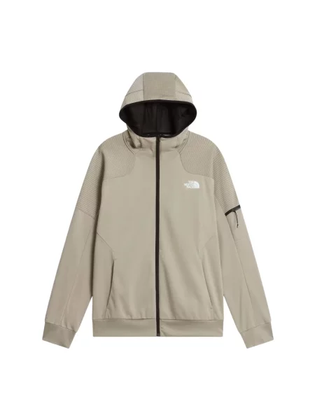 Bluza polarowa The North Face polarowa beżowa