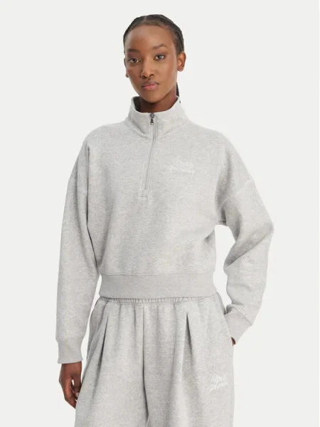 Under Armour Bluză Rival Fleece Script gri