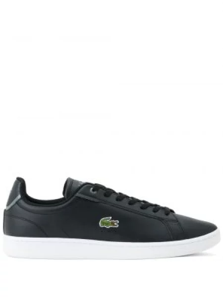 Sneakerși Lacoste din piele negru
