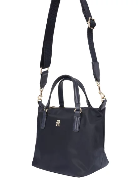 Ročna torba Tommy Hilfiger modra