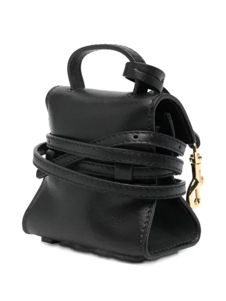 Geanta de piele Moschino din piele negru