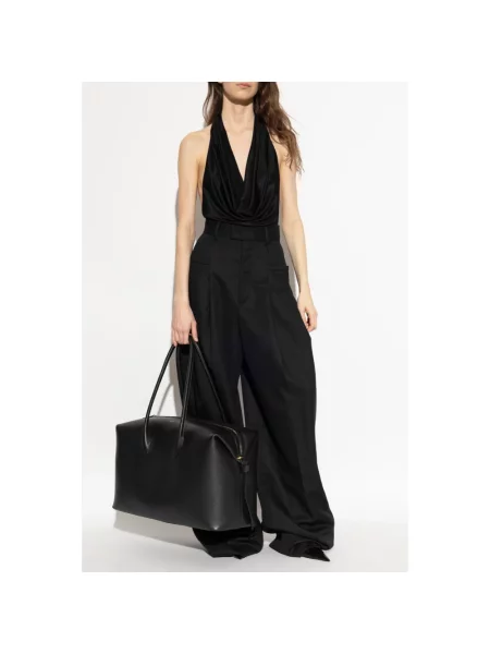 Koszulka Dsquared2 z odkrytymi plecami czarna