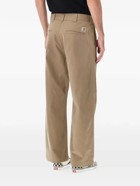 Pantaloni Carhartt Wip cu autograf